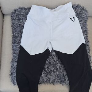 Kids Black and White Leggings